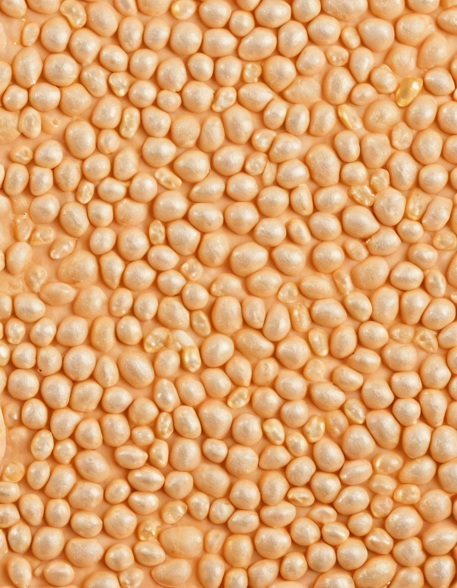 marine collagen powder close-up with capsules