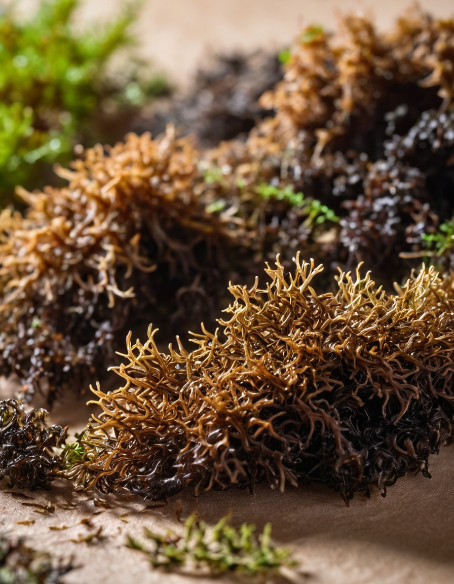 sea moss gel in a glass jar
