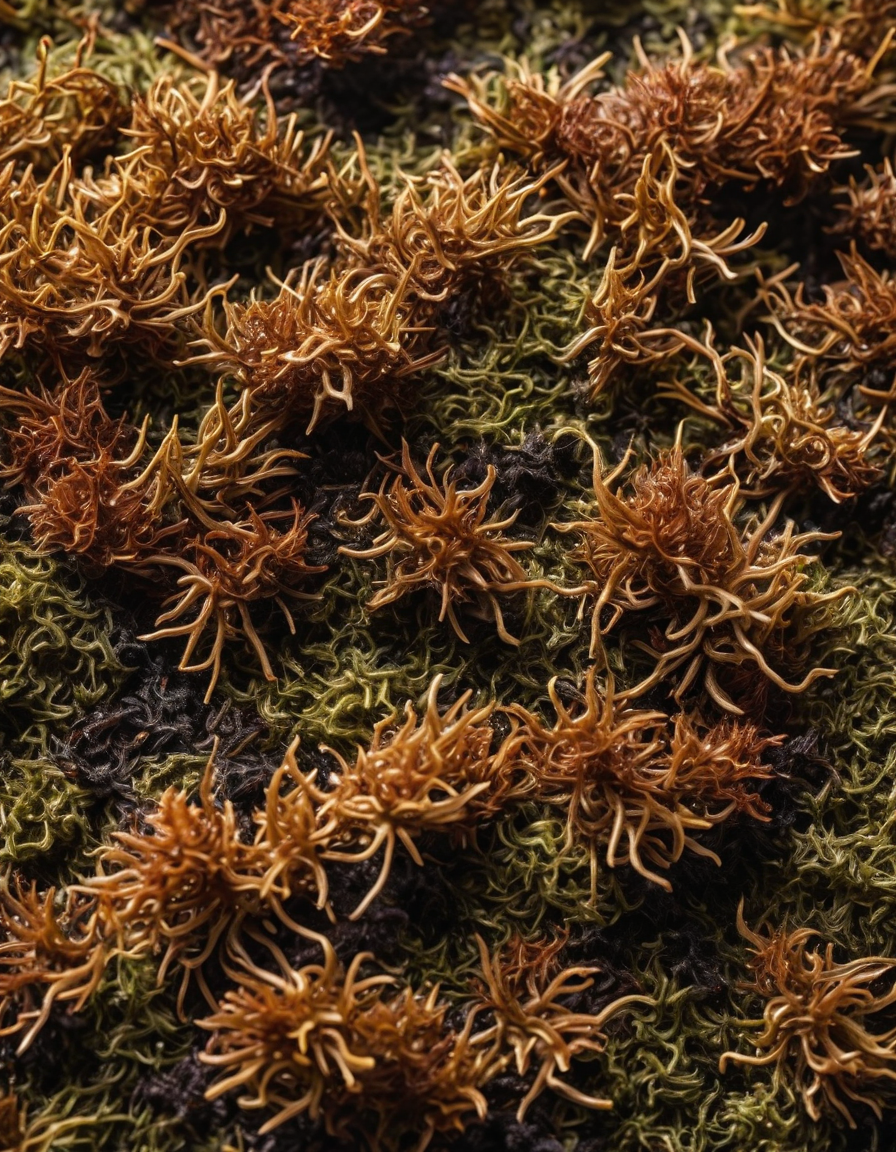 sea moss capsules pouring into hand