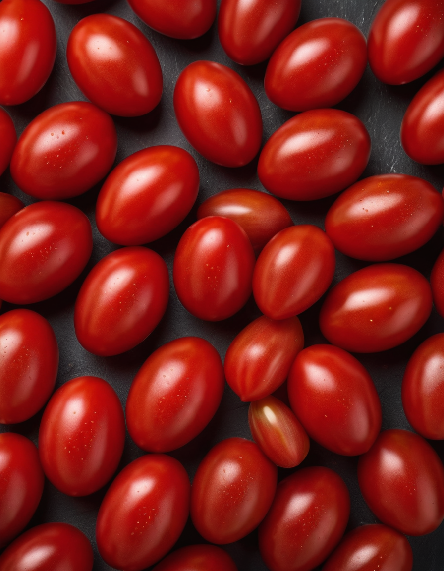 lycopene softgel capsules close up on tomato slice