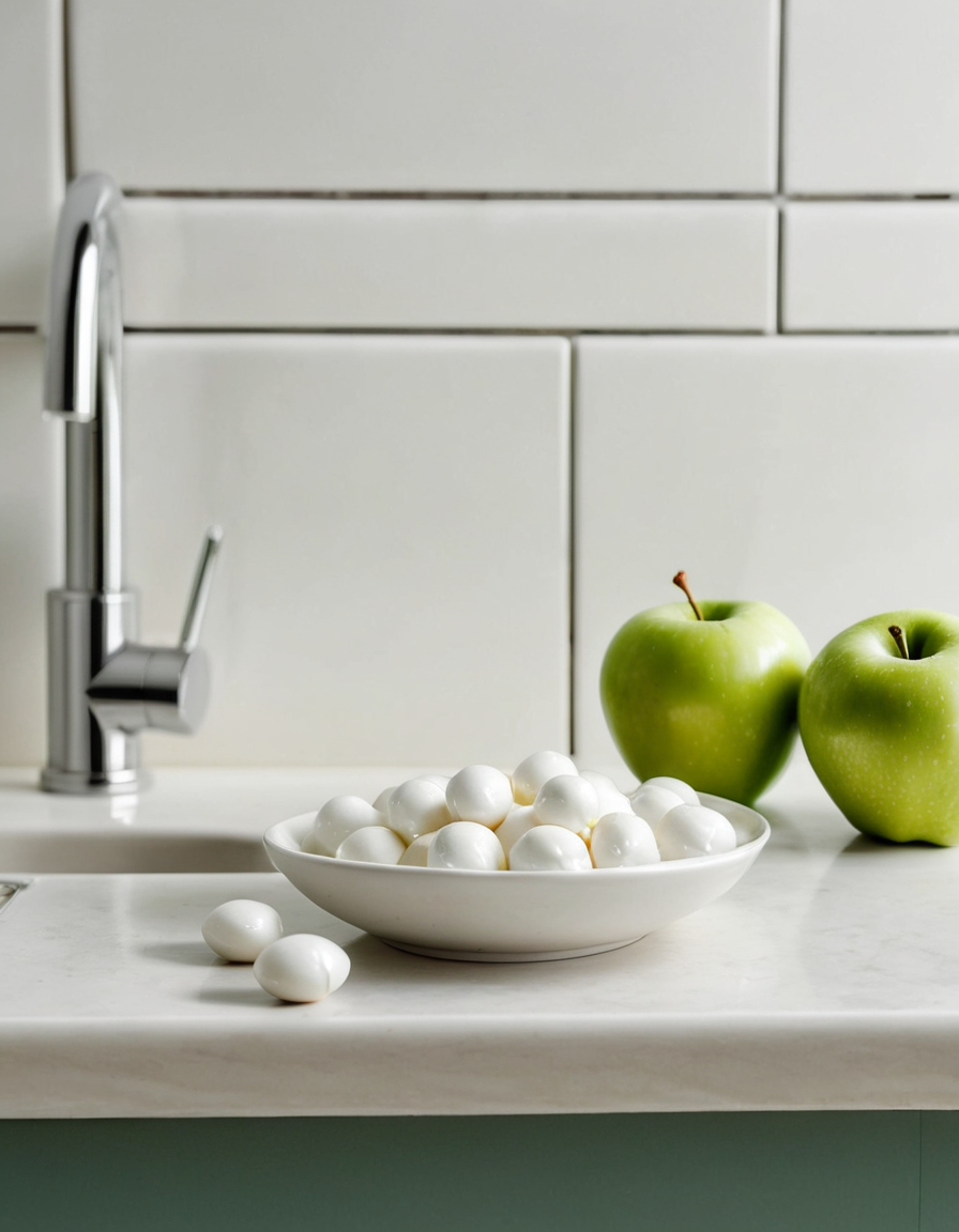 natural ingredients in a lifestyle wellness setting
