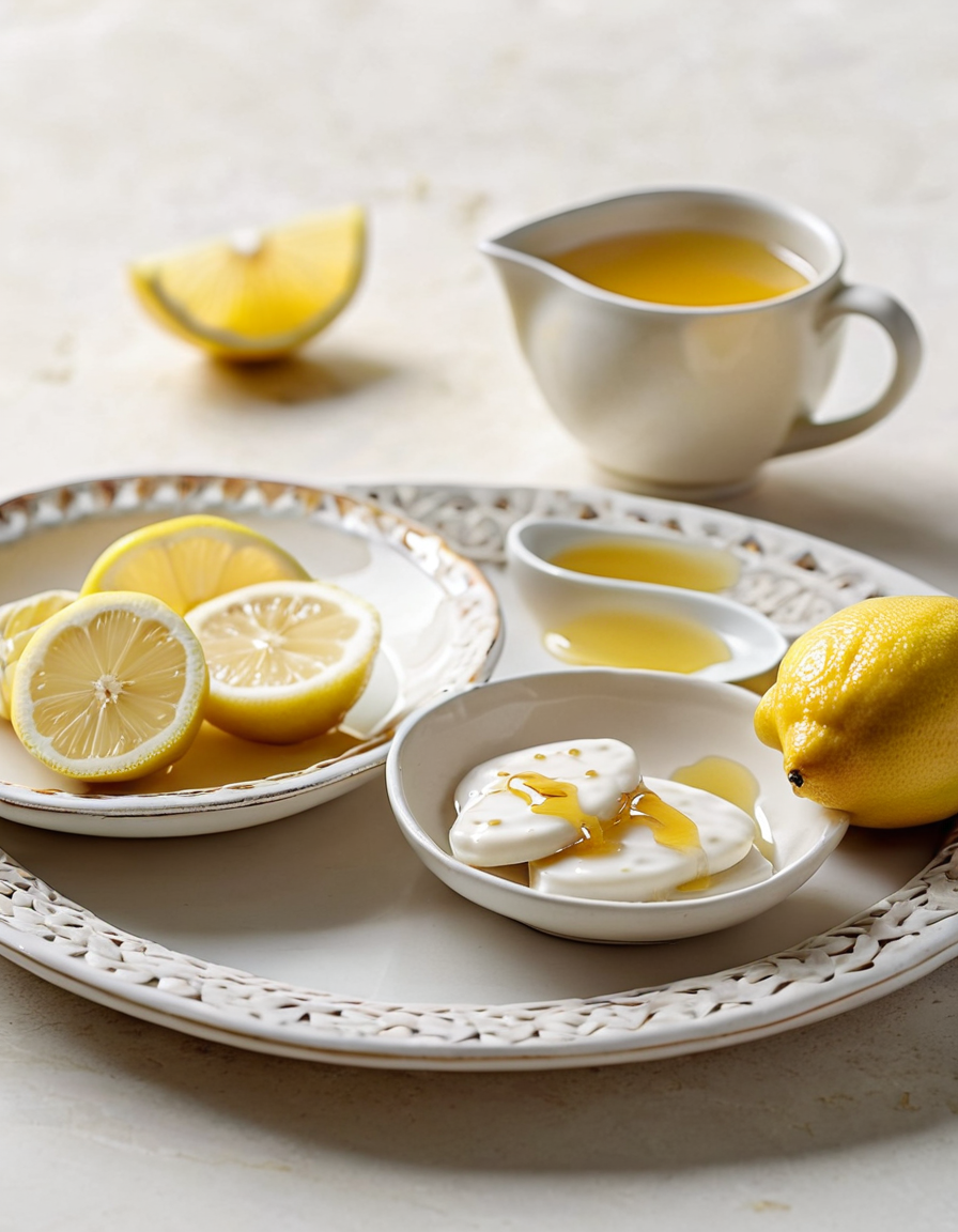 natural ingredients in a lifestyle wellness setting