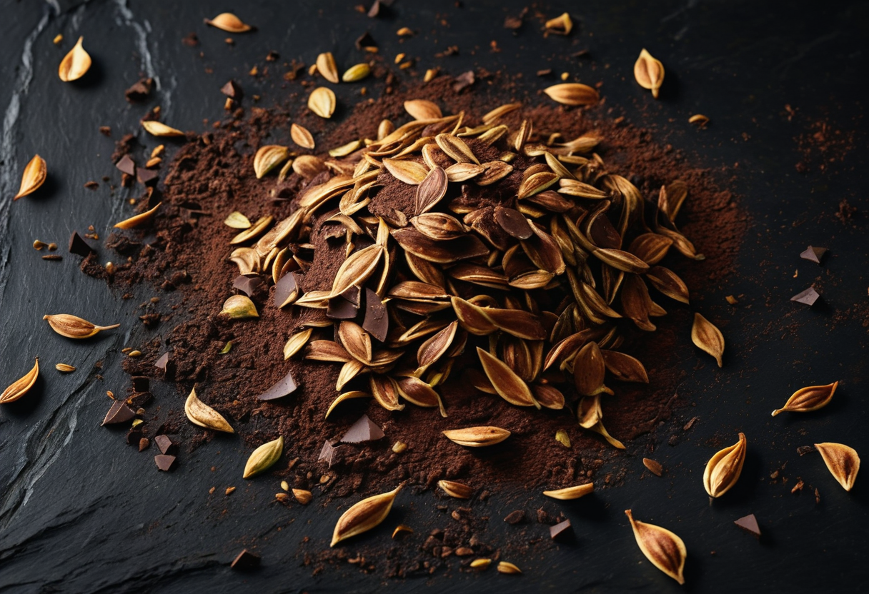 pumpkin seeds and dark chocolate, magnesium rich foods